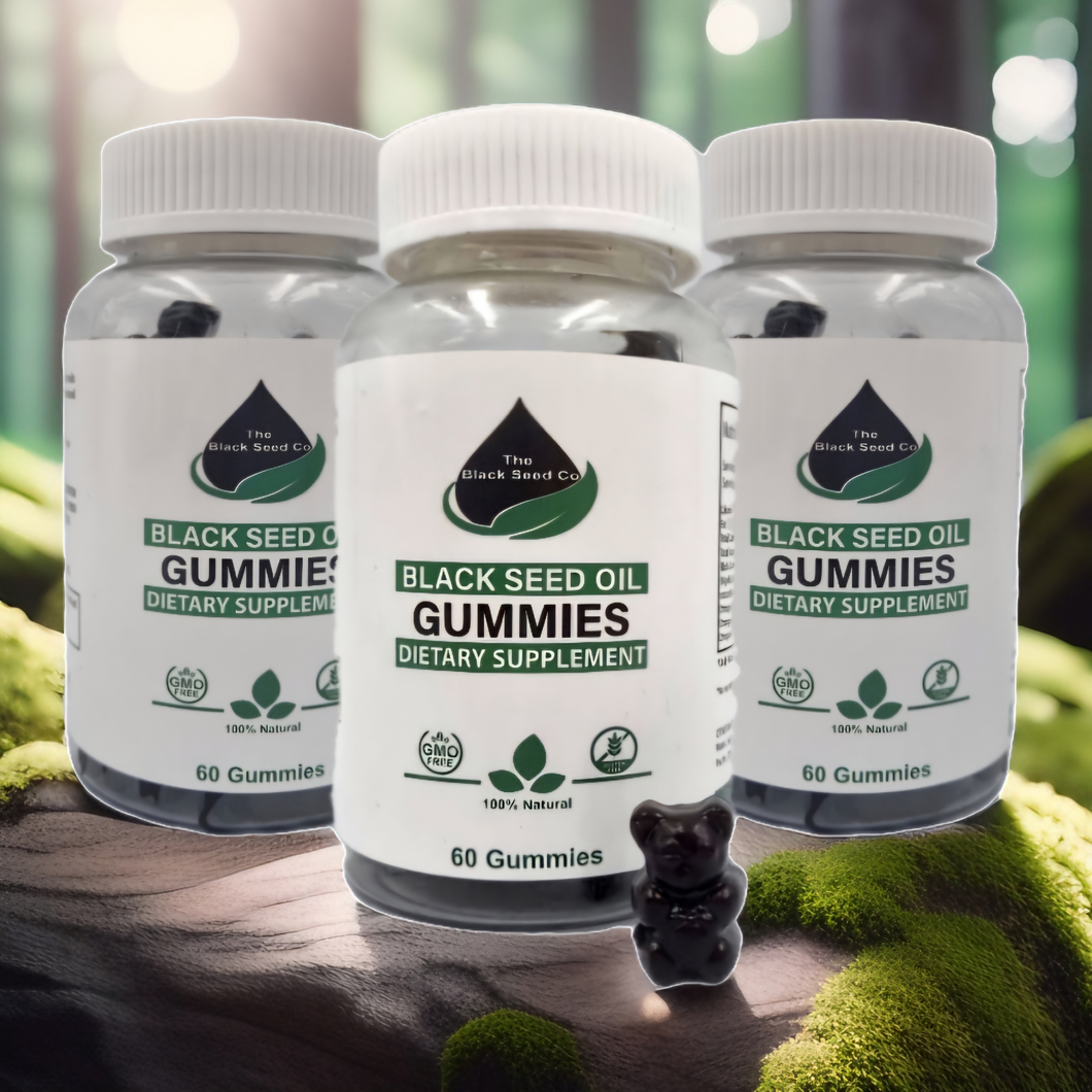 Blackseed Oil Gummies x3 FREE SHIPPING